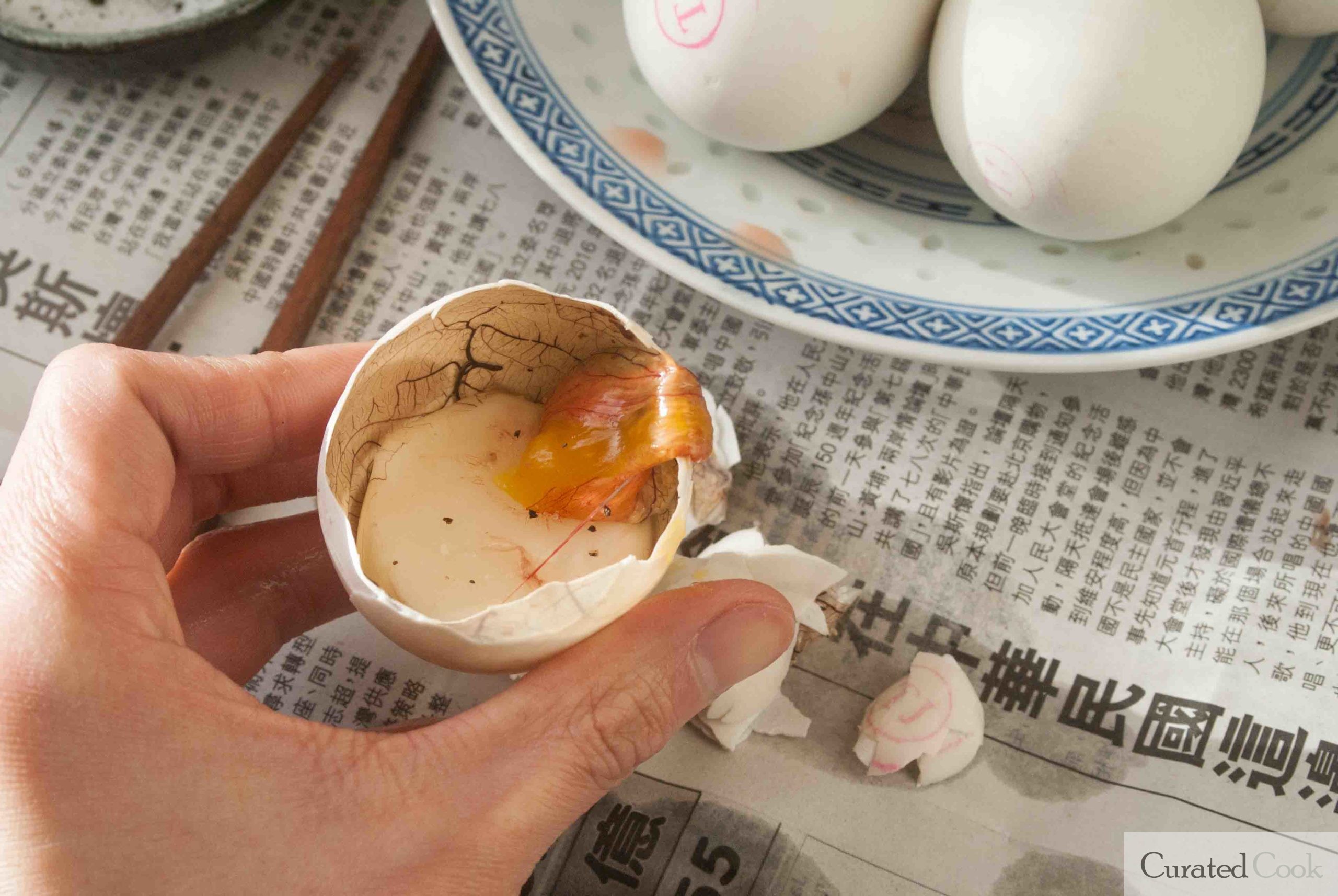 Balut Egg Underneath Yolk and Embryo scaled